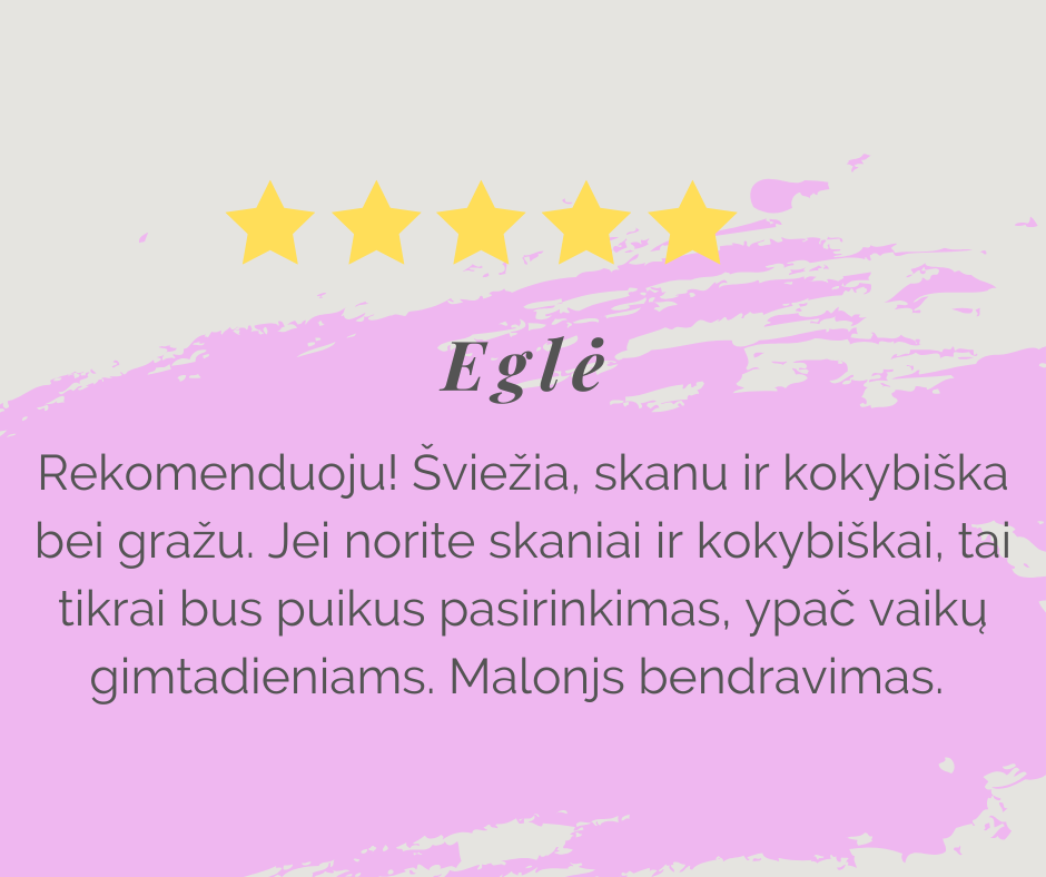 Atsiliepai (Eglė 5*)